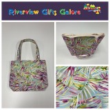 Medium Tote Bag - Rainbow Ferns Medium Tote Bag - Rainbow Ferns